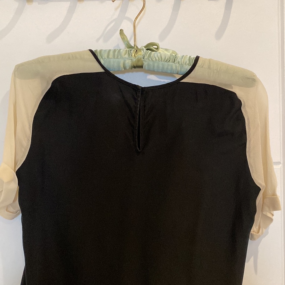 Parker silk baseball tee size M